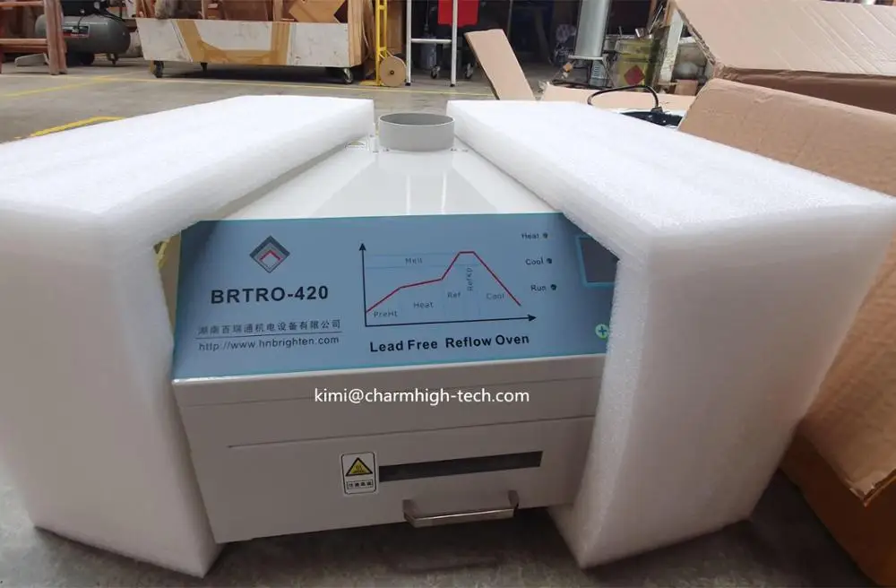 CHMRO 420 печь для плавки горячий воздух + инфракрасный 2500w 300*300 мм BGA SMD SMT пайки