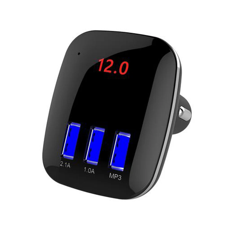 Беспроводной Bluetooth MP3 радио передатчик адаптер автомобильный Bluetooth fm-передатчик USB зарядное устройство AUX вход с ЖК-дисплеем воспроизведение музыки