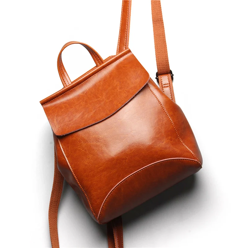 Женский рюкзак модные повседневные женские рюкзаки из натуральной кожи для