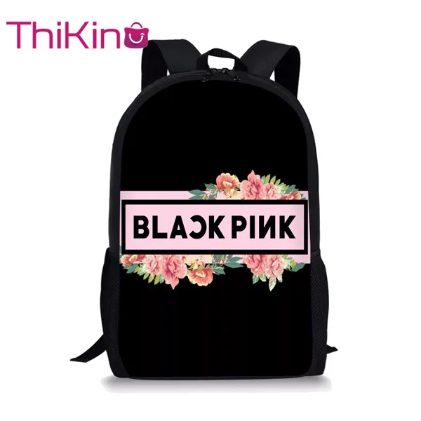 CDZHL446C Thikin Blackpink девочки группа KPop Студенческая школьная сумка для подростков рюкзак дорожная сумка шоппинг сумка для женщин Mochila - Цвет: CDZHL446C