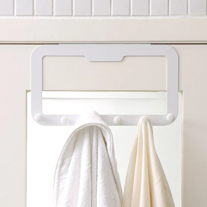 Спальня двери шкафа настенные полки Чистящая салфетка Полотенца полка для