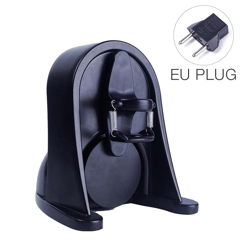 EU Plug 360 градусов Профессиональный гель/Лак для ногтей шейкер Профессиональный салонный Маникюрный Инструмент Электрический шейкер для полировки ногтей - Цвет: EU Plug