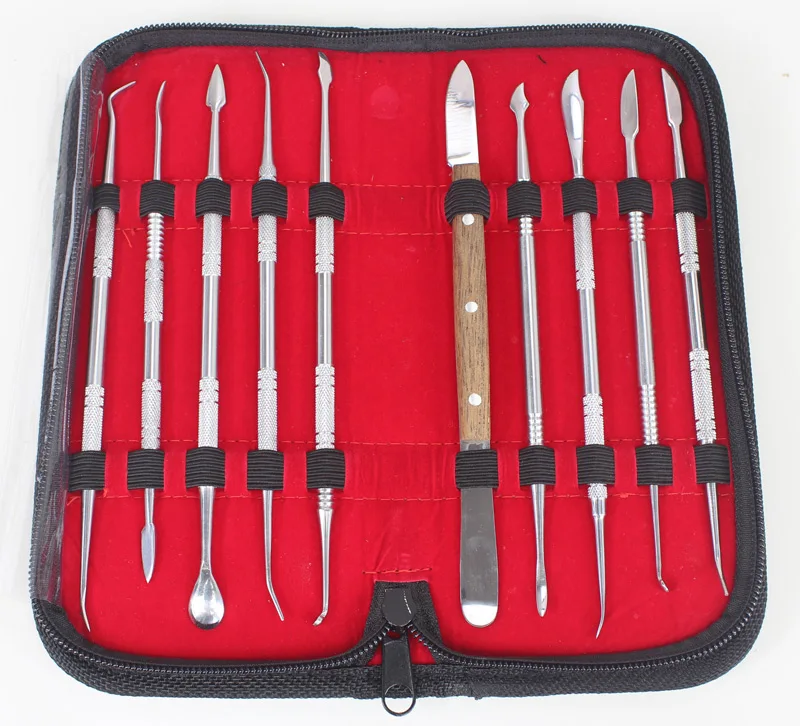 

Carving tools wax knife Jewelry wax pattern engraving tools goldsmith Dental Tool Kit