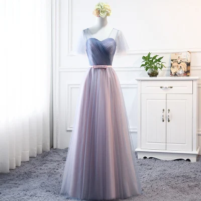 Long YYMY02Z# средней длины, v-образный вырез, шнуровка, Длинные свадебные платья, свадебное платье для выпускного вечера, индивидуализированной одежды - Цвет: Long