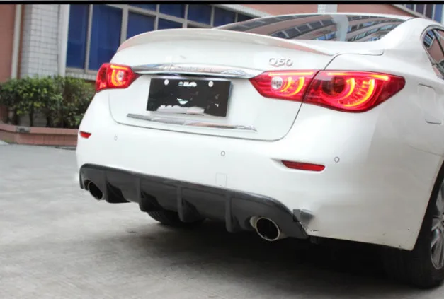 Для Infiniti Q50 Q50S задний спойлер wing2014 2015 2016 2017 2018 2019 Высококачественный ABS Материал