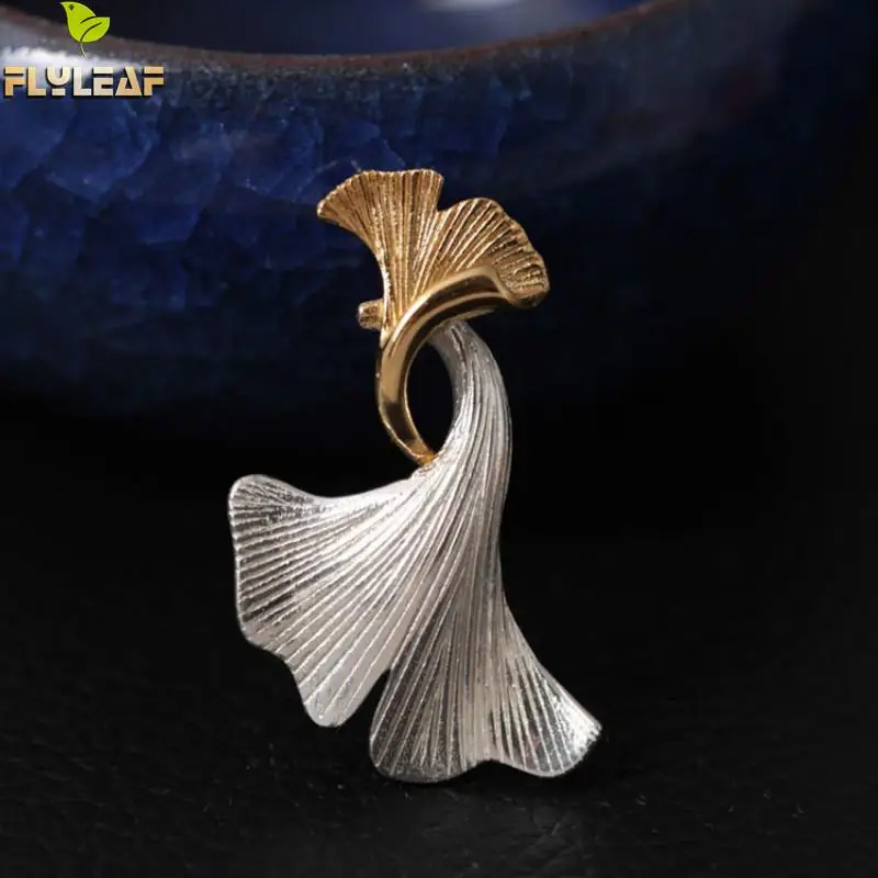Flyleaf Hand Ginkgo колье с кулонами из листьев и для женщин высокое качество подарок леди