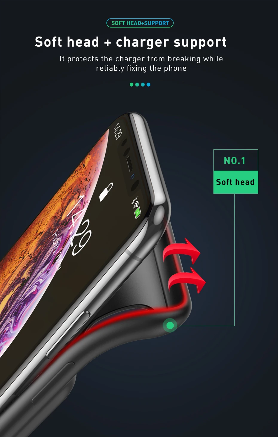 Baseus, 3300 мА/ч, чехол, зарядное устройство для телефона iPhone X/XS, XR, XS Max, чехол для аккумулятора, чехол для зарядного устройства, чехол для мобильного телефона