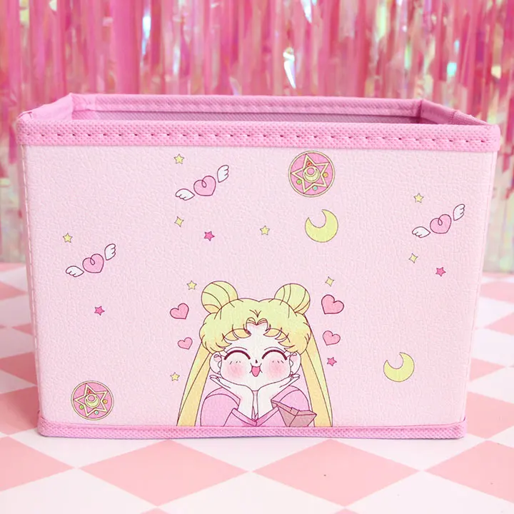 Мультяшная милая My Melody Cardcaptor Sakura Сейлор Мун Косметические Сумки для девушек косметички игрушки складной ящик для хранения сумка органайзер - Цвет: Хаки