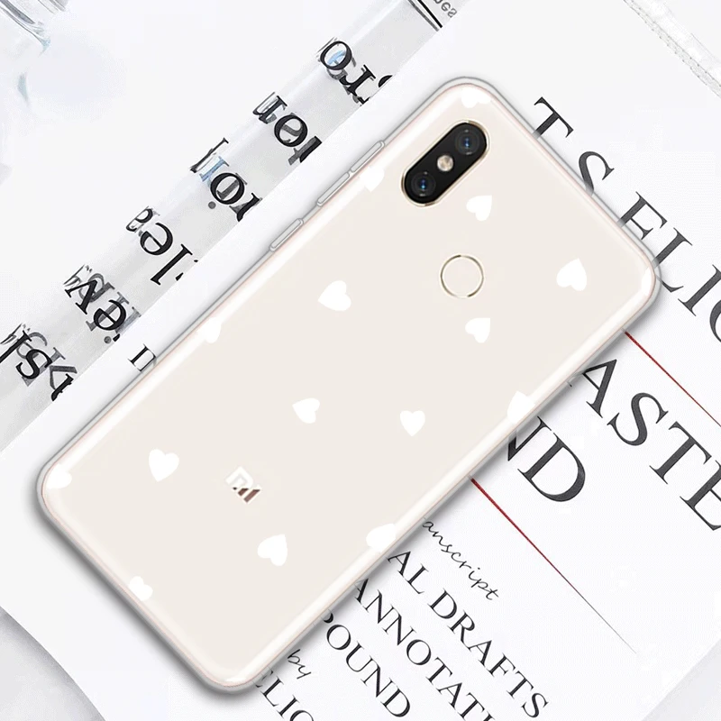 Ультратонкий чехол для Xiaomi mi A2 A1 mi 9 Se mi 8 из мягкого прозрачного ТПУ с изображением свежих растений цветов на красном mi Note 5 6 7 Pro, чехол для телефона