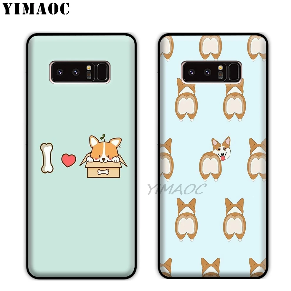 YIMAOC собака корги щенок Мягкий силиконовый чехол для телефона samsung Galaxy A9 A8 A6 плюс