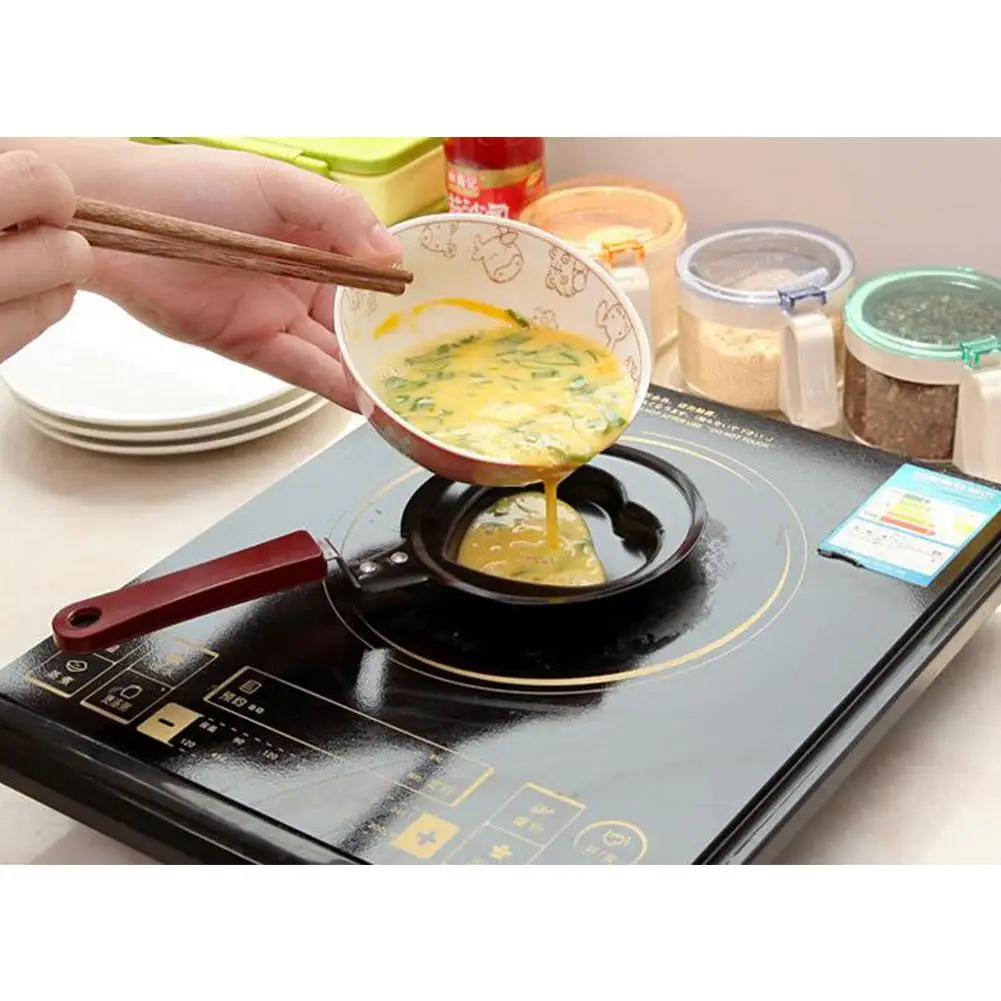 DIY Мини антипригарная сковорода для яиц блинов омлет завтрака мини кухонные