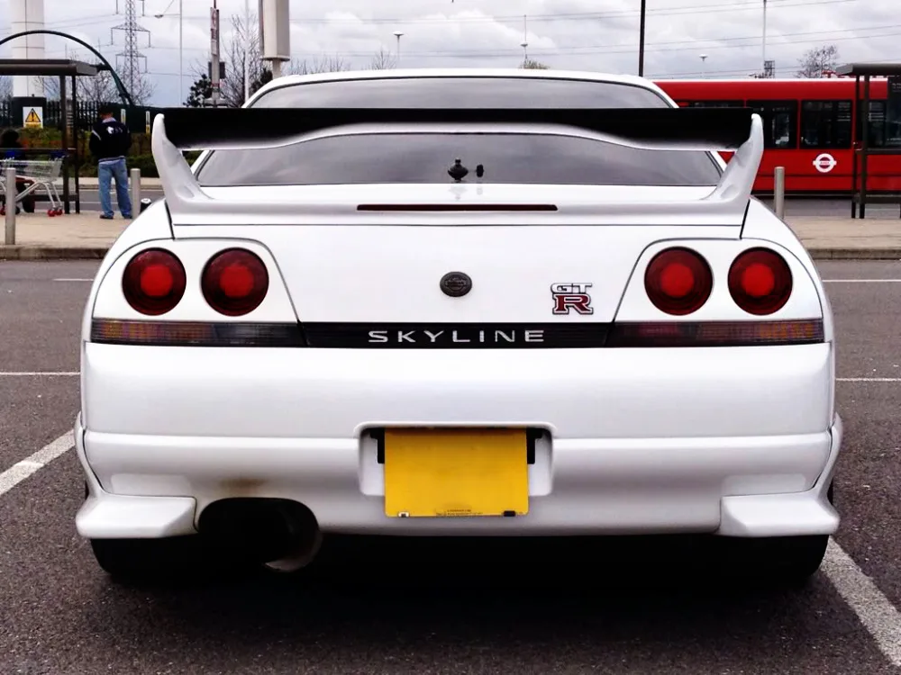 Автомобильные аксессуары для Skyline R33 авто выбор Shibi Devil стиль углеродное волокно