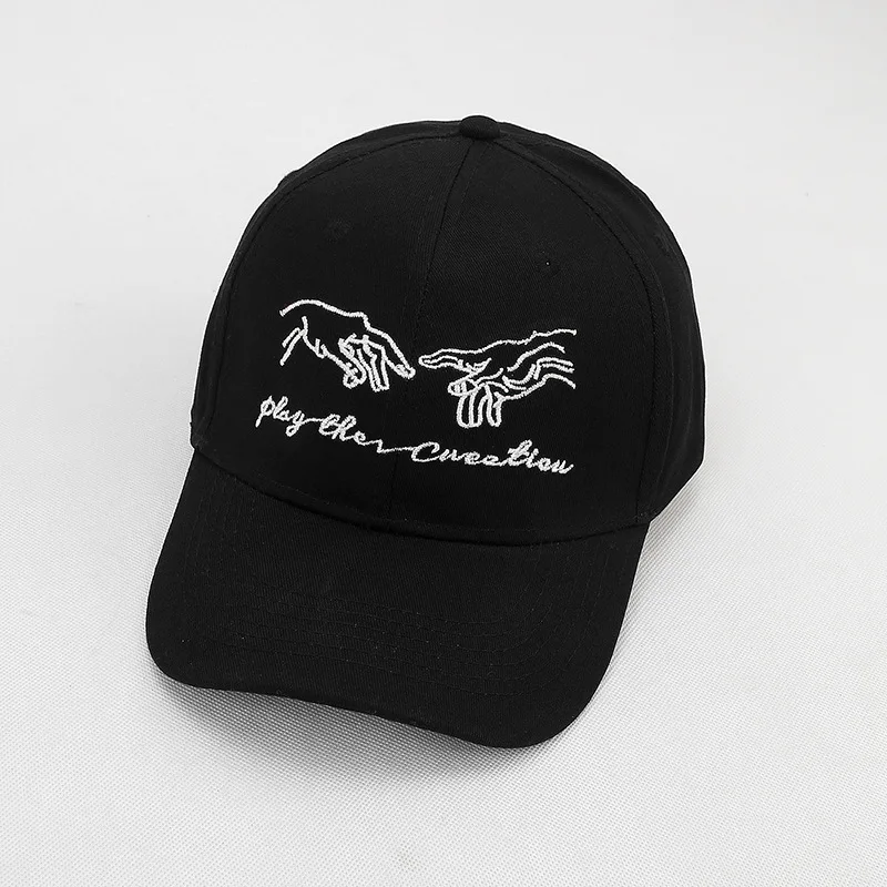 Новинка 2018 бейсбольная Кепка с вышивкой для мужчин и женщин шапка в стиле хип хоп