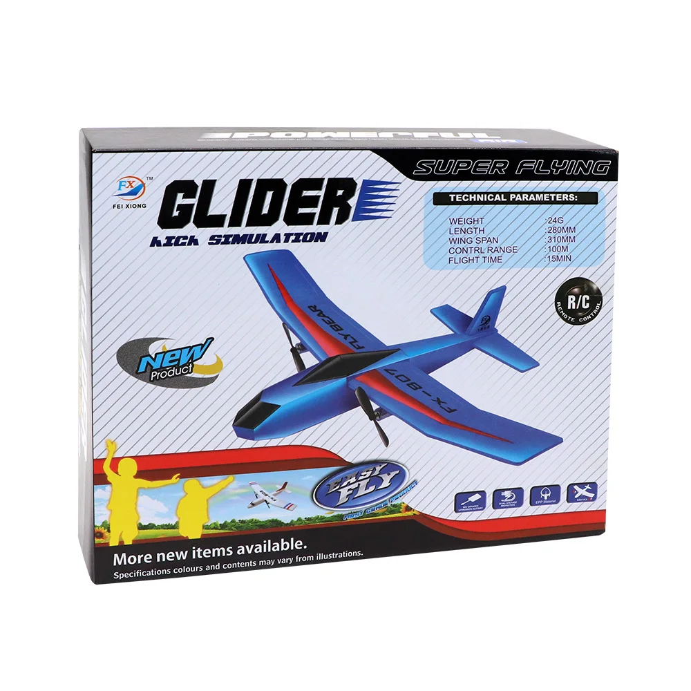 RC самолет игрушки EPP Пена Электрический 2 CH открытый RTF Радио пульт дистанционного