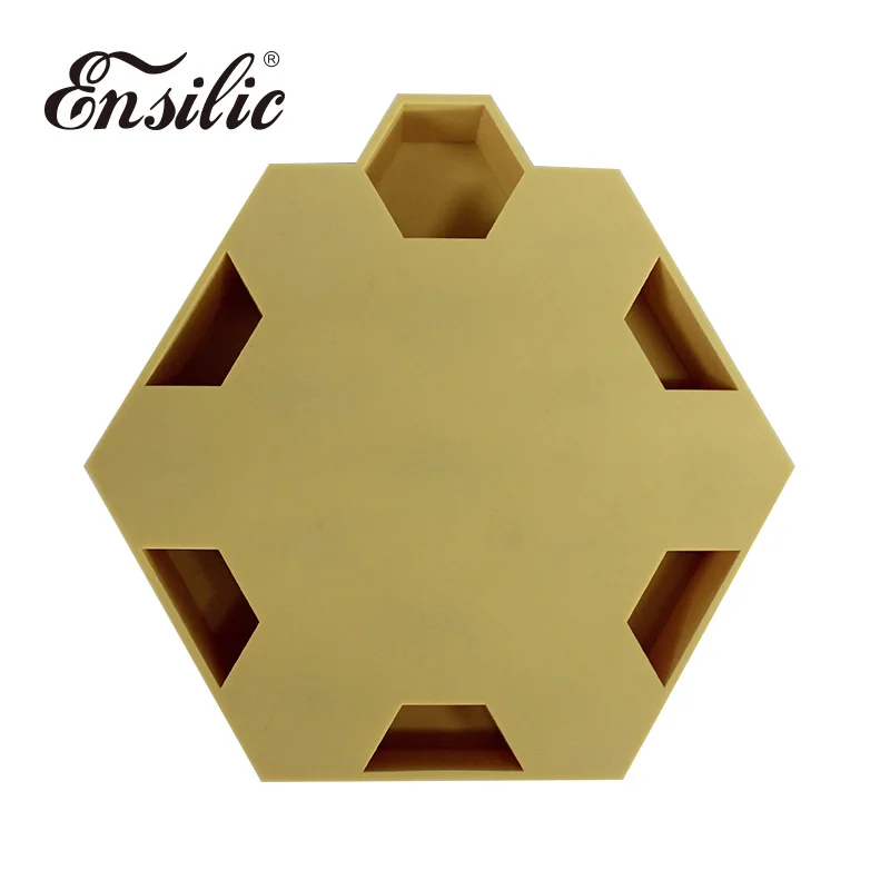 Bee квадратный узор Форма Силиконовые Ice Cube чайник Кухня Экологичные мороженое