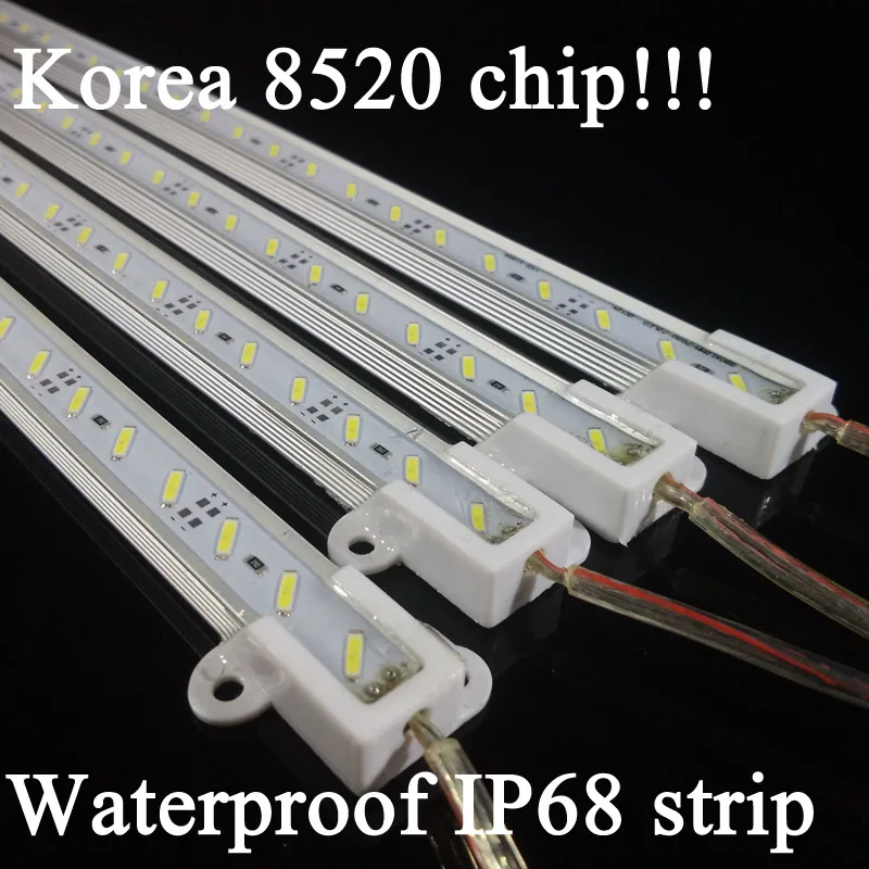 Водонепроницаемая Корейская жесткая полоса IP 68 50 шт./лот см 8520 36 светодиодов