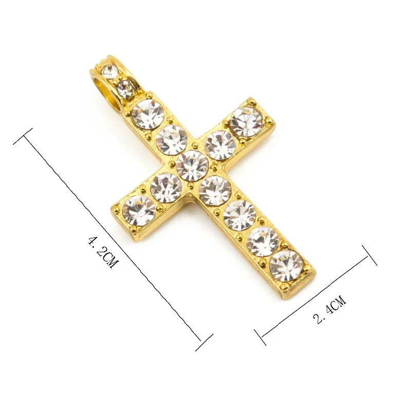 Uwin Египетский Анкх ключ жизни и крест ожерелья Подвески Полный Цвет для женщин