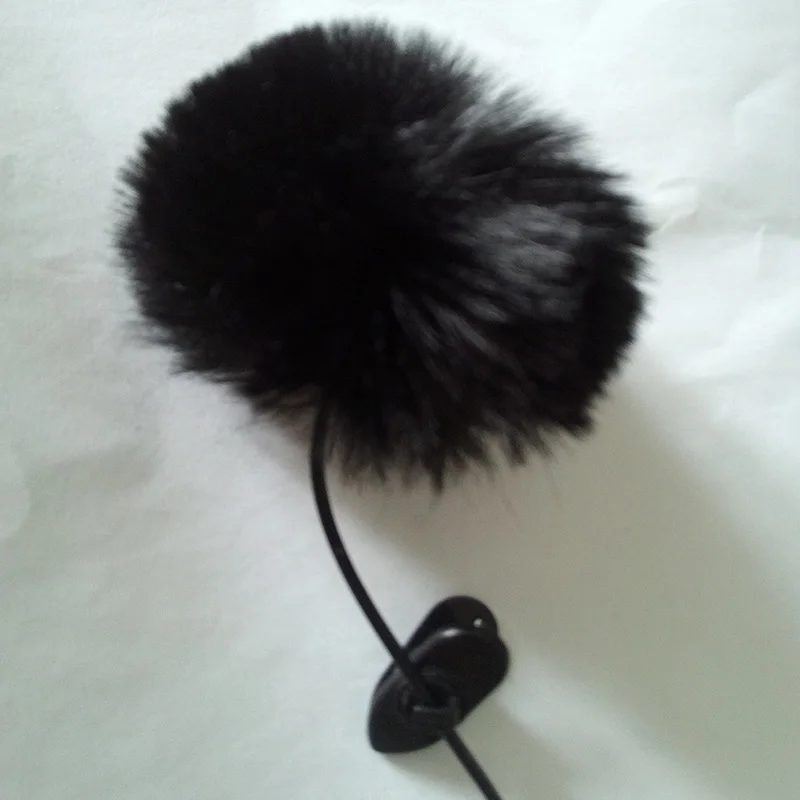 Мини микрофон 11 мм с ветровым стеклом Меховая муфта для sony d11 boya мини клипсой