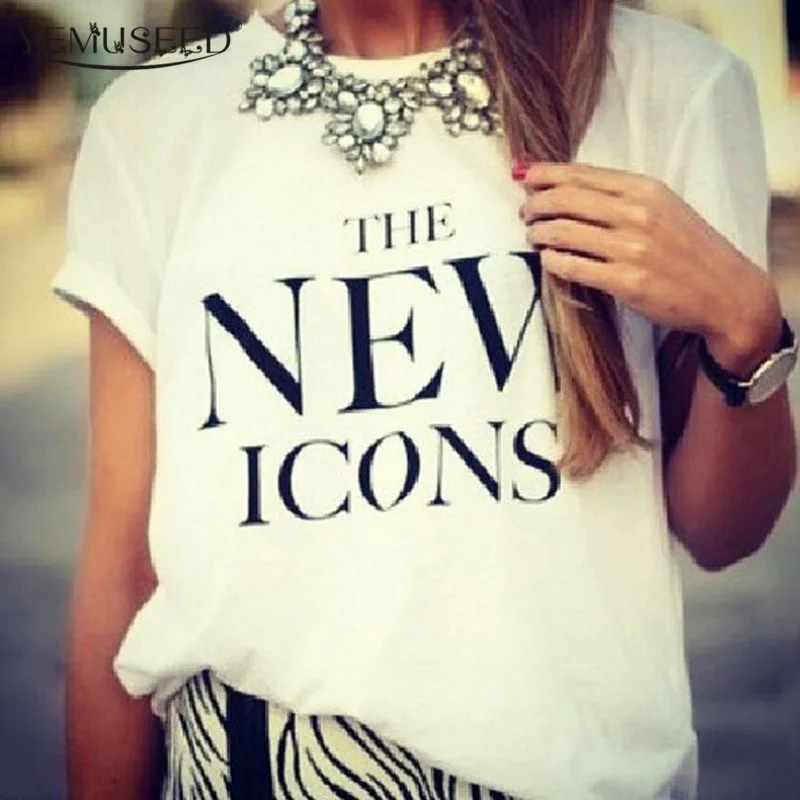 Футболка женская с принтом НЛО Повседневная стильная рубашка коротким рукавом