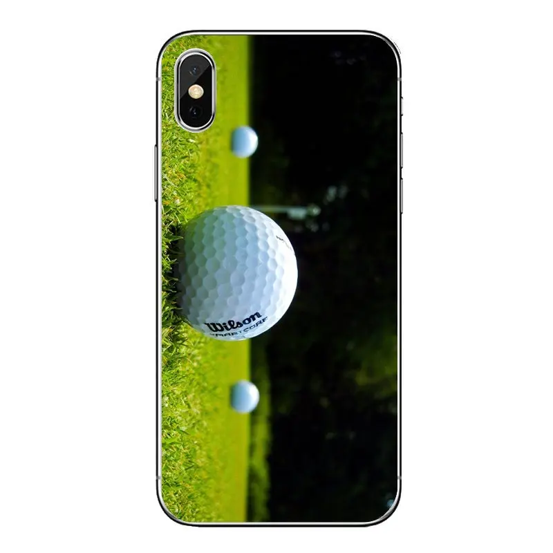 Many Golf Ball Pattern Sport Print TPU Transparent Bag Case For Huawei P20 Lite Nova 2i 3i 3 GR3 Y6 Pro Y7 Y8 Y9 Prime 2018 2019 |