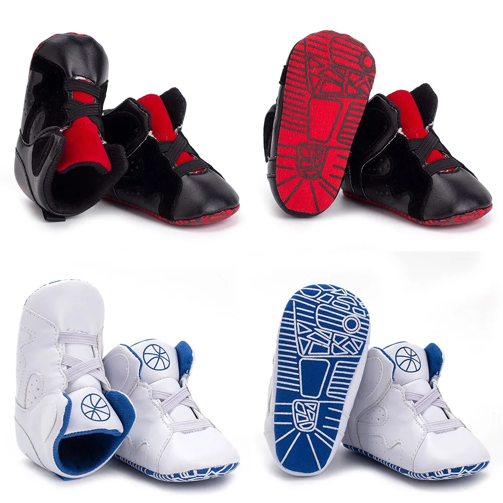 Детская обувь LONSANT для Новорожденные мальчиков баскетбола с мягкой подошвой