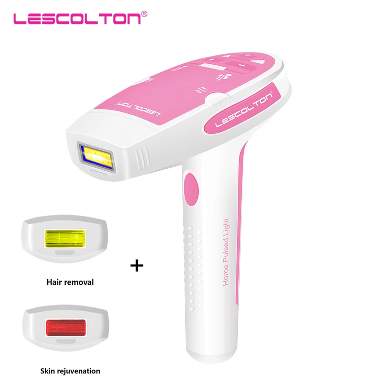 Lescolton 1000000 IPL Машинка для удаления волос лазерный эпилятор перманентное удаление волос электрическое омоложение лица подмышки бикини T006 - Цвет: 700000times T006