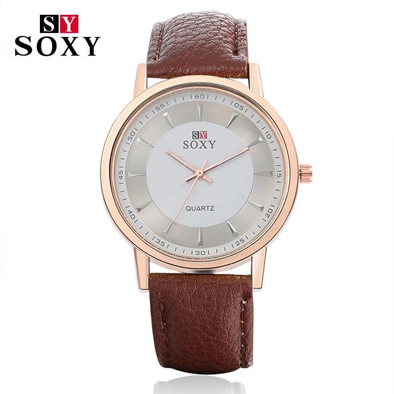 2016 НОВЫЙ Стильный Оптимального Час Часы SOXY Марка Смотреть Женщины Роскошные