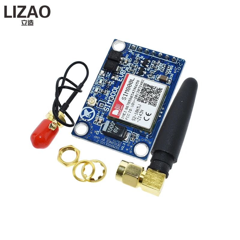 LIZAO SIM800L V2.0 5V беспроводной модуль GSM GPRS четырехдиапазонный с