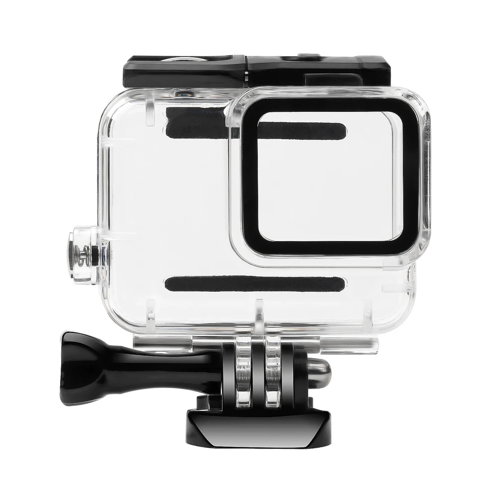 Новый водонепроницаемый чехол для GoPro Hero 7 белый и серебристый защитный