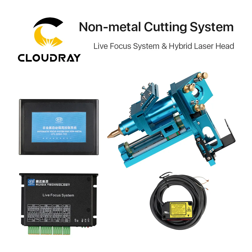 Cloudray Авто живой фокус Сенсор Системы LFS ANM T43 Hybird лазерной головки драйвер для