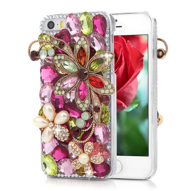 Чехол со стразами для iPhone 12 mini 11 Pro Max XR XS X SE Samsung Galaxy S21 S20 Ultra S10e S10 Plus Note 20 10 9|Бамперы|