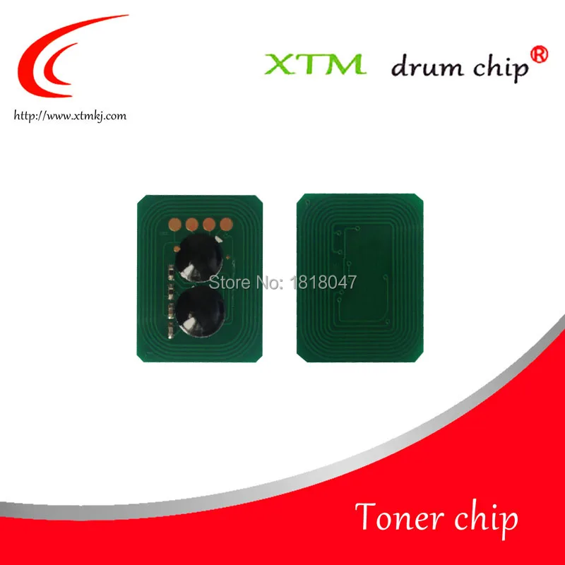 Совместимо с okidata для чипа картриджа тонером OKI C9655 43837136 43837135 43837134 43837133 сброс
