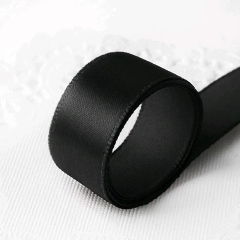 Черная лента сделай сам бант для волос Свадебная вечеринка Рождественское