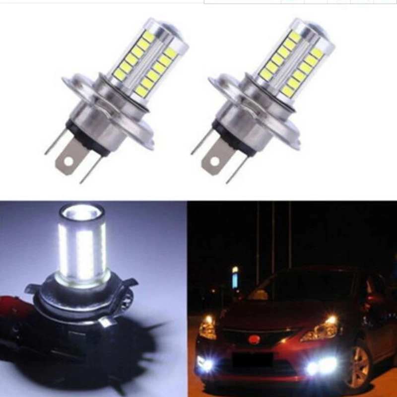10X LED 9005 H4 H7 H11 H8 ba15s 5630 33SMD Frenata Tornitura Lampada Della Nebbia дневные ходовые огни Lampadina Bianco DC12V |