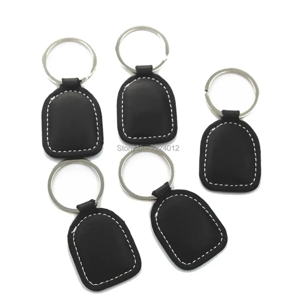 125 кГц T5577 T5557 T5567 перезаписываемый кожаный rfid брелок для ключей бирка брелоки rfid брелок для копия Дубликат двери доступа ID карты