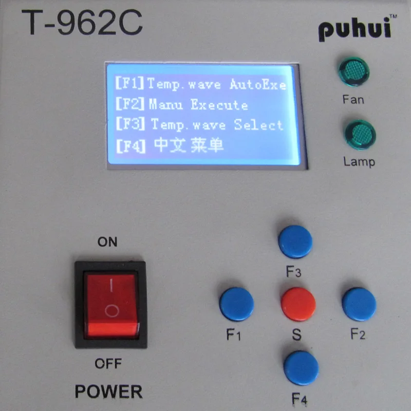 PUHUI T 962C BGA наладочная станция T962C установка для духовки с инфракрасным