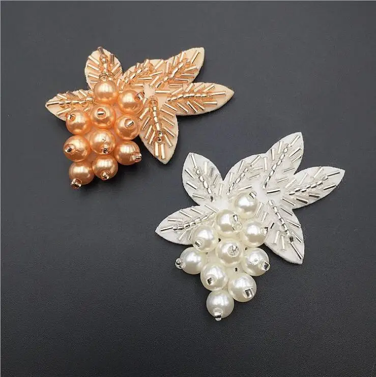 1 шт. жемчужные стразы qpplique брошь нашивки аппликация вышивка бисером одежда Сумка