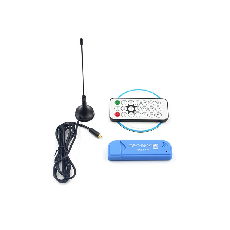 Высокое качество USB 2 0 программное обеспечение радио DVB T RTL2832U + R820T2 чип SDR цифровой