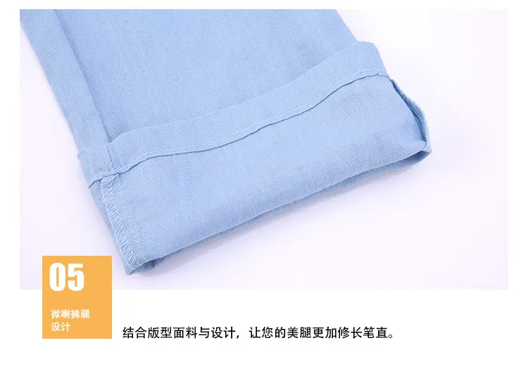 Женские брюки размера плюс модные льняные для тренировок на лето весну и осень |