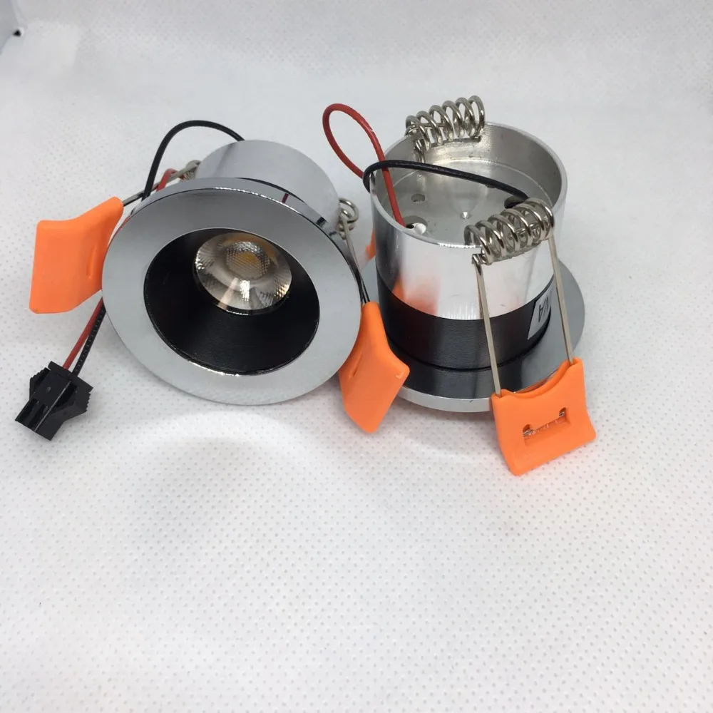 12 шт. светодиодный мини-светильник под кабинет пятно света диаметр 45 мм 3 Вт для