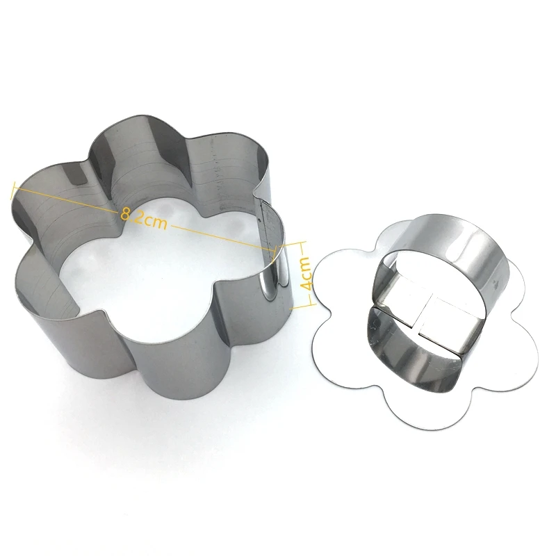 Мусс формы для торта из нержавеющей стали украшения торта|cake decorating tools|decorating