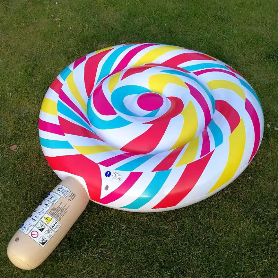 Надувное кольцо для плавания 200 см надувное леденцов бассейна взрослых 2018 новые