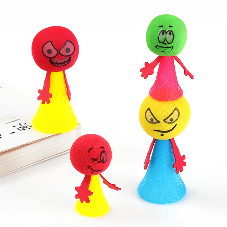 Ребенка детская новинка пародия tricky игрушки куклы подпрыгивая все странные и