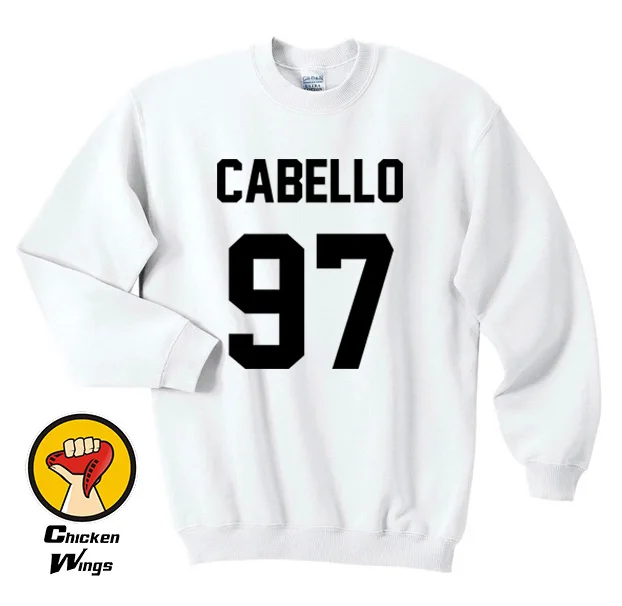 Camila Cabello рубашка 97 Fifth Harmony одежда свитер с круглым вырезом унисекс много цветов XS