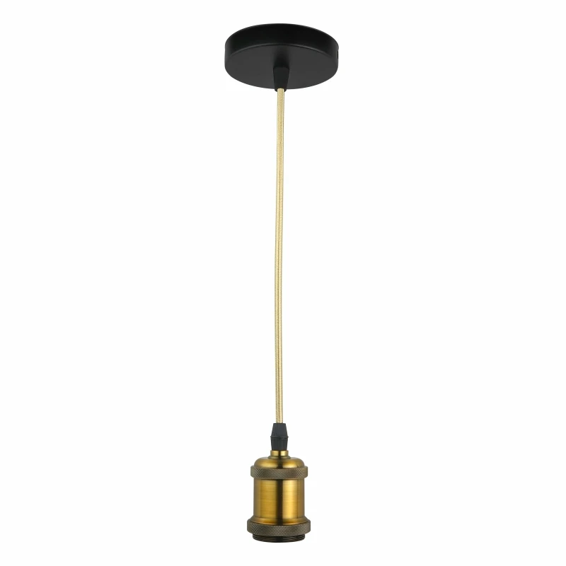 Gold Copper holder E27 ретро лампы Эдисона 220 В 40 Вт ST64 G95 T10 ампулы Винтаж лампа Эдисона лампа накаливания Светильник лампы арт-деко - Цвет: Gold Copper holder