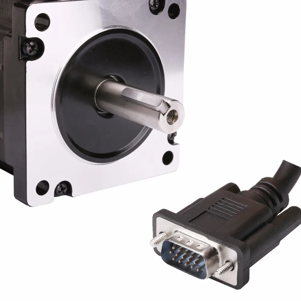 ЕС корабль HBS57 + 23SSM8440 EC1000 nema23 2 фазы 4.0A Гибридный сервопривод замкнутый цикл для