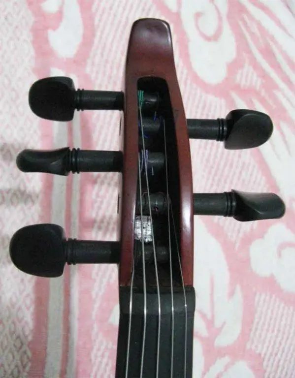 4/4 высокое качество 5 струн электрическая скрипка красный 11 #|electric violin red|electric violin5