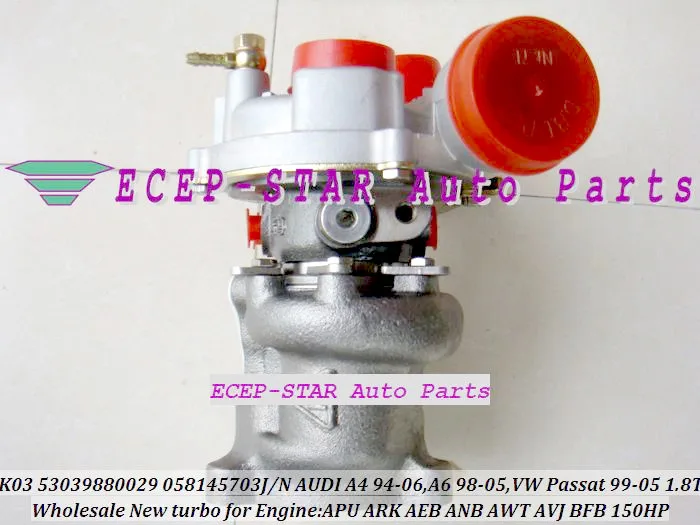 Бесплатная доставка K03 29 53039880029 53039700029 058145703J турбо для AUDI A4 A6 C5 Volkswagen VW Passat B5 1 8 T AEB AJL