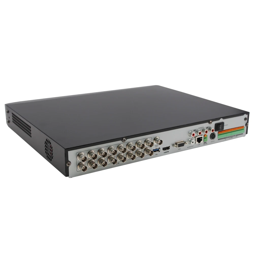 HIK 16CH 5 в 1 AHD DVR DS-7216HUHI-K2 Поддержка CVBS TVI CVI аналоговые IP камеры P2P Облако H.265 HDMI видео