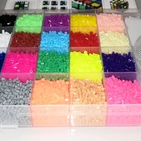 11000pcs perler beads 2 6mm set refill hama beads 2 6mm supplement set diy mini hama iroing 3d puzzles handmade craft toy